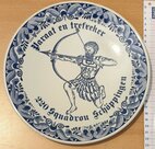 KLU-220-Squadron-Wandbord-Delfts-Blauw