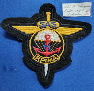 Badge 6e inf. Para Reg. Mariniers France