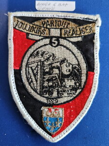 Badge France 5e Bat Genie Velcro