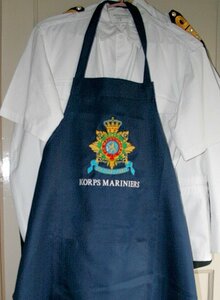 BBQ Schort borduurd Korpswapen