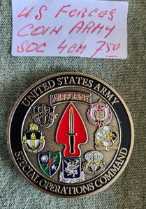 Coin 5 USA Special Forces SOC