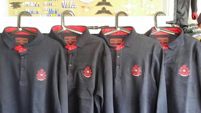 QPO Rugby / Polo shirt  Lange mouw met Korpslogo