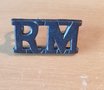 Royal Marines  - 2 - Collar Pin black