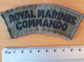 Royal Marines  - 17 - RM  shoulder patch green/white