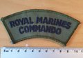 Royal Marines  - 18 - RM  shoulder patch green/green
