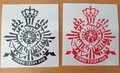 set-van-2-TATTOO-KORPS-STICKERS-IN-ROOD-OF-ZWART--9-X-9-CM