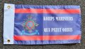 Korps vlag  bootvlag  40 x 23 cm