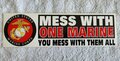 USMC-Sticker--MESS-25-x-7-cm