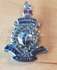 Royal Marines  - 7 - Gibraltar Pin silver_8