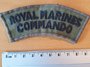 Royal Marines  - 17 - RM  shoulder patch green/white_8