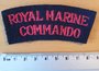 Royal Marines  - 19 - RM  shoulder patch red/blue_7