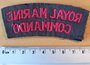 Royal Marines  - 19 - RM  shoulder patch red/blue_7