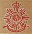 Sticker rood Korpslogo transparant 10 x 8.5 cm_8
