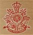 Sticker rood Korpslogo transparant 10 x 8.5 cm_7