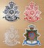 Sticker rood Korpslogo transparant 10 x 8.5 cm_7