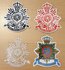 Sticker zwart Korpslogo transparant 10 x 8.5 cm_7