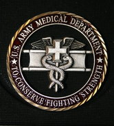 Coin BL US Army Medical