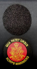 Badge---Velcro-Korps-wapen-rood